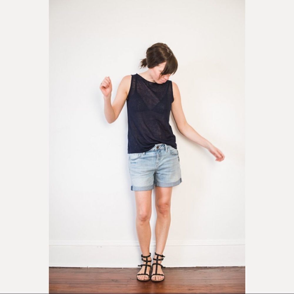 ✨ Treasure and Bond Cuffed Boyfriend Shorts✨